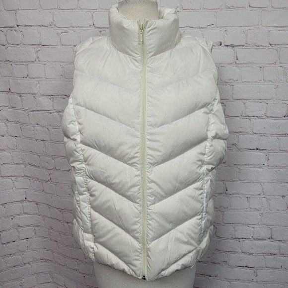 Winter Puffer Vest Ivory 